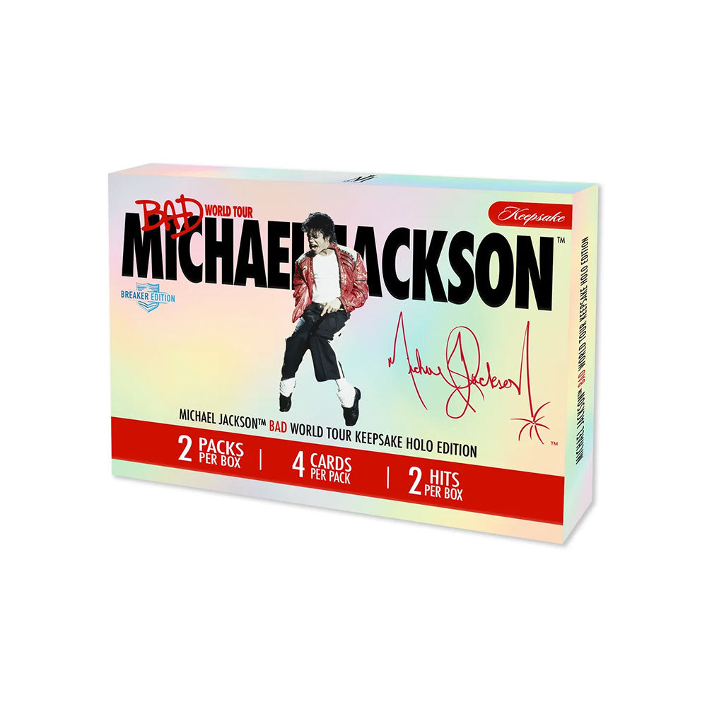 MICHAEL JACKSON - 第二弾!Bad World Tour|世界限定プレミアムBOX / Holo Breaker Box(2パック入り)